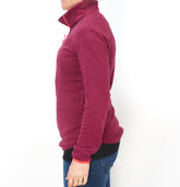 Womens Jack Wolfskin Nanuk Echo 1707282 Fall Red Half Zip Warm Fleece Pullover